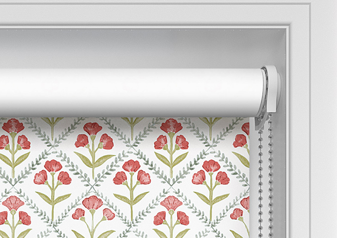 Chatsworth, Scarlet Red - Twist&Fit Roller Blind - Image 11